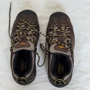 KEEN Utility Steel Toe Work Shoes Women’s 7W Wide Brown EH ASTM